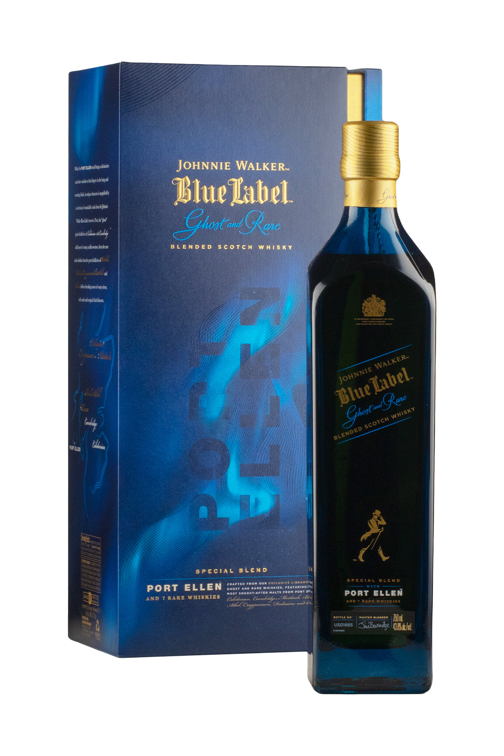 Johnnie Walker Blue Label Ghost and Rare Port Ellen