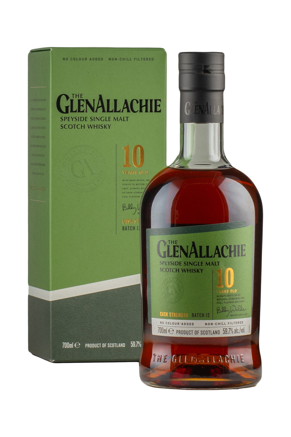 GlenAllachie 10 Year Old Cask Strength Batch 12