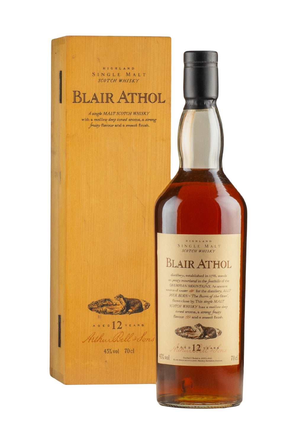 Blair Athol 12 Year Old Flora and Fauna Wooden Box Edition