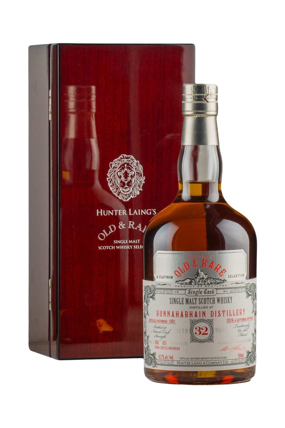 Bunnahabhain 32 Year Old `Old and Rare` Hunter Laing 1991