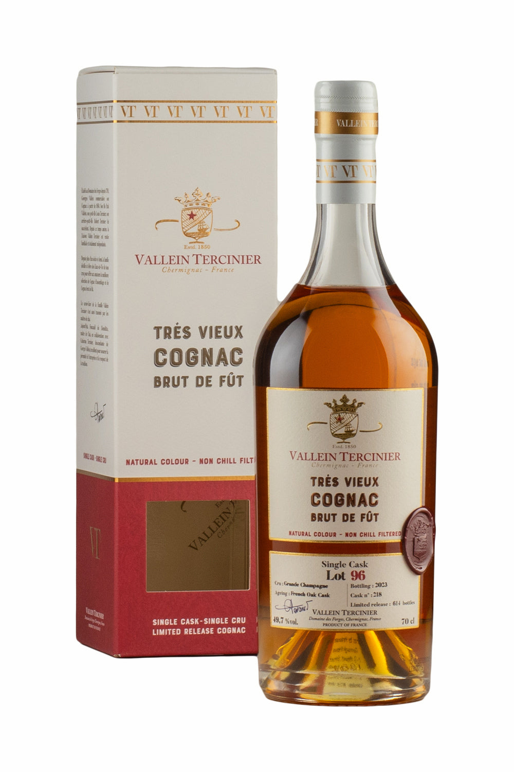 Vallein-Tercinier Lot 96 Grande Champagne