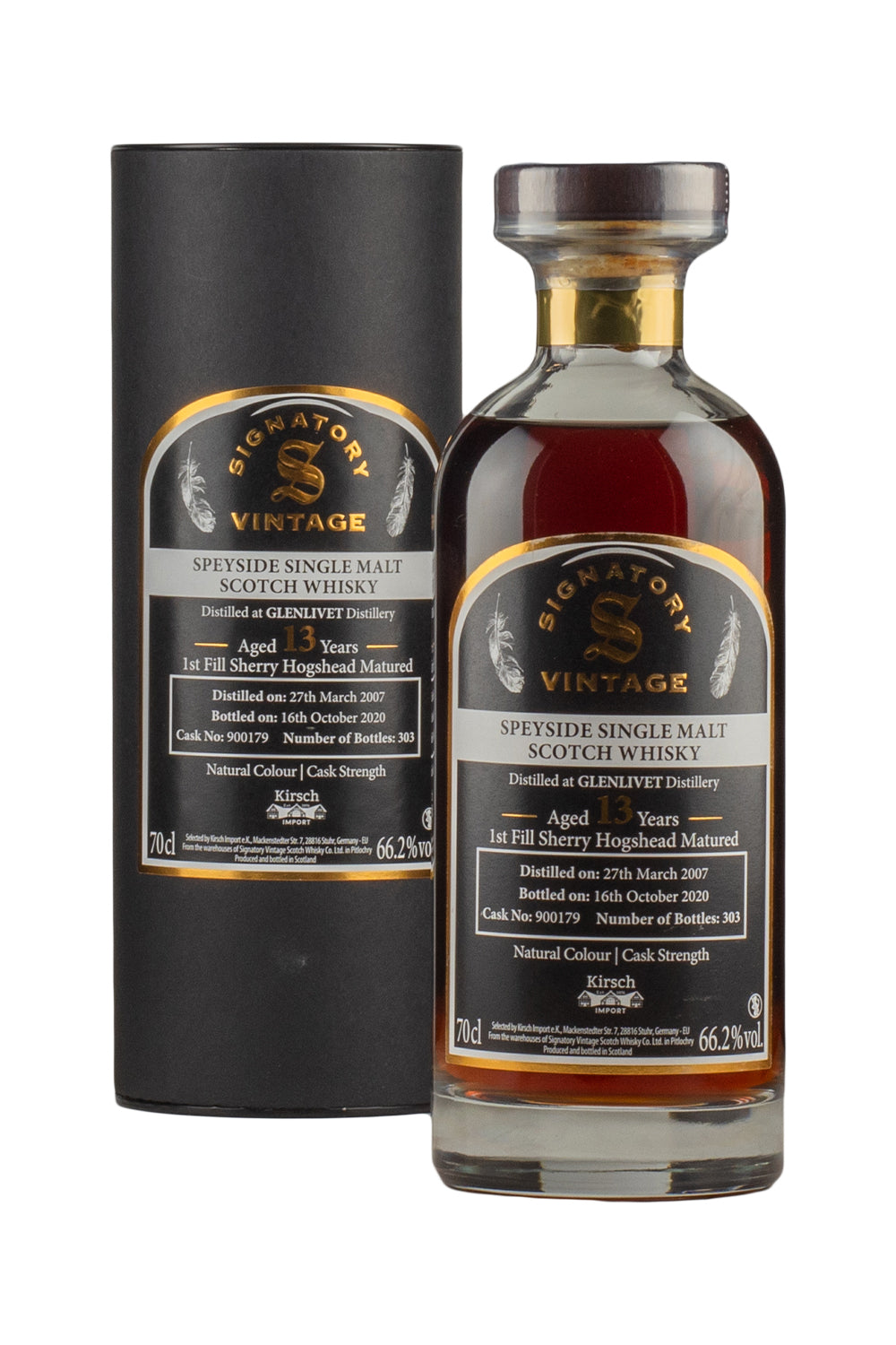 Glenlivet 13 Year Old Signatory Vintage (Kirsch Import) 2007