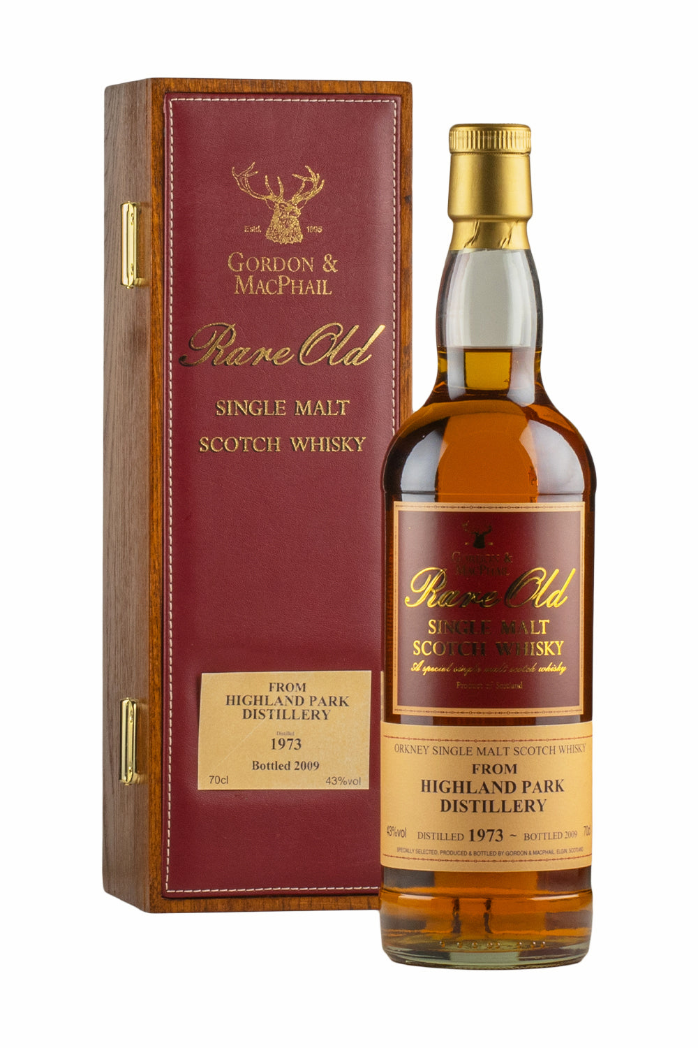 Highland Park 36 Year Old Rare Old Gordon and MacPhail 1973