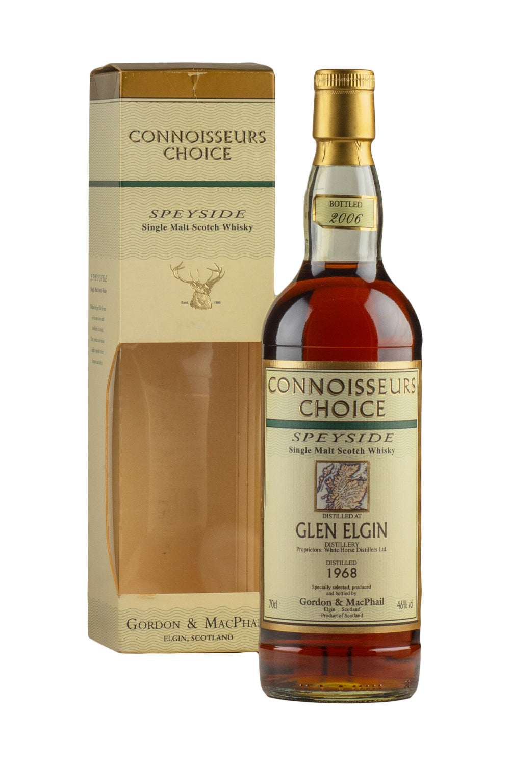 Glen Elgin 38 Year Old Connoisseurs Choice Gordon and MacPhail (Bottled 2006) 1968