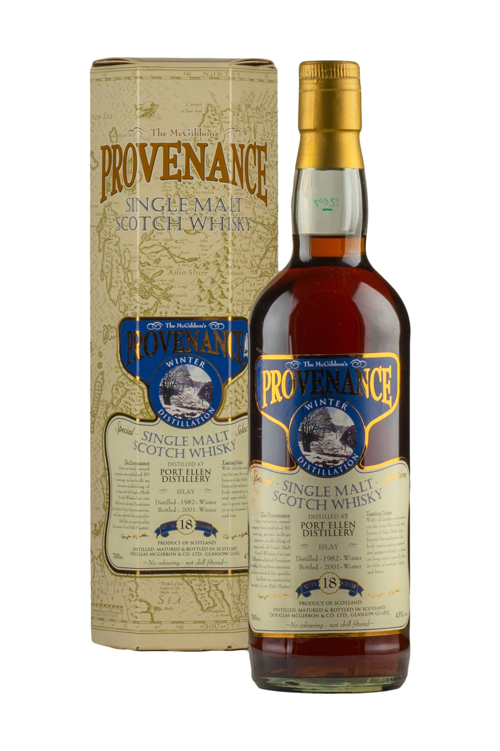 Port Ellen 18 Year Old McGibbon`s Provenance 1982