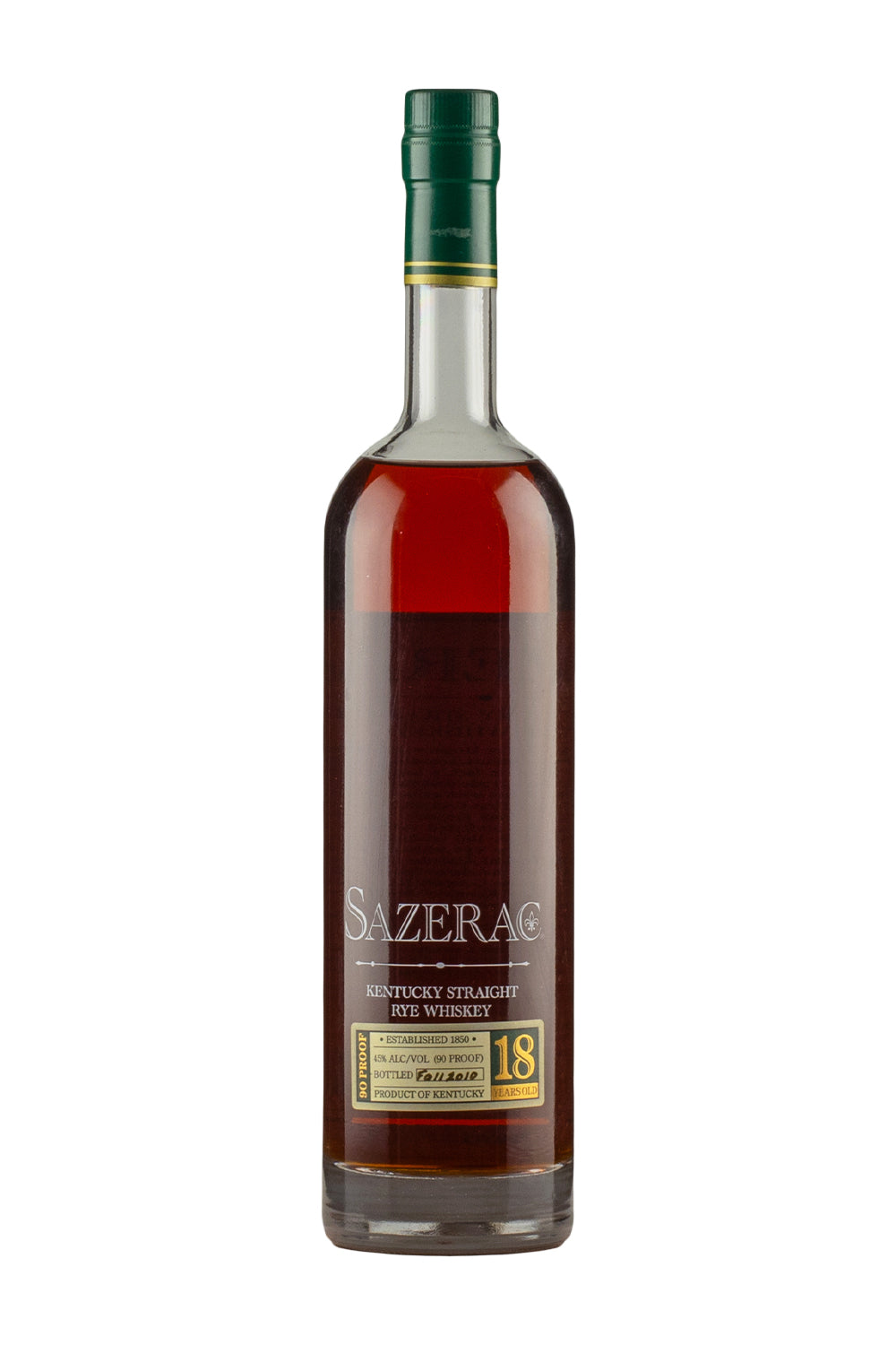 Sazerac 18 Year Old Rye (2010 Release)