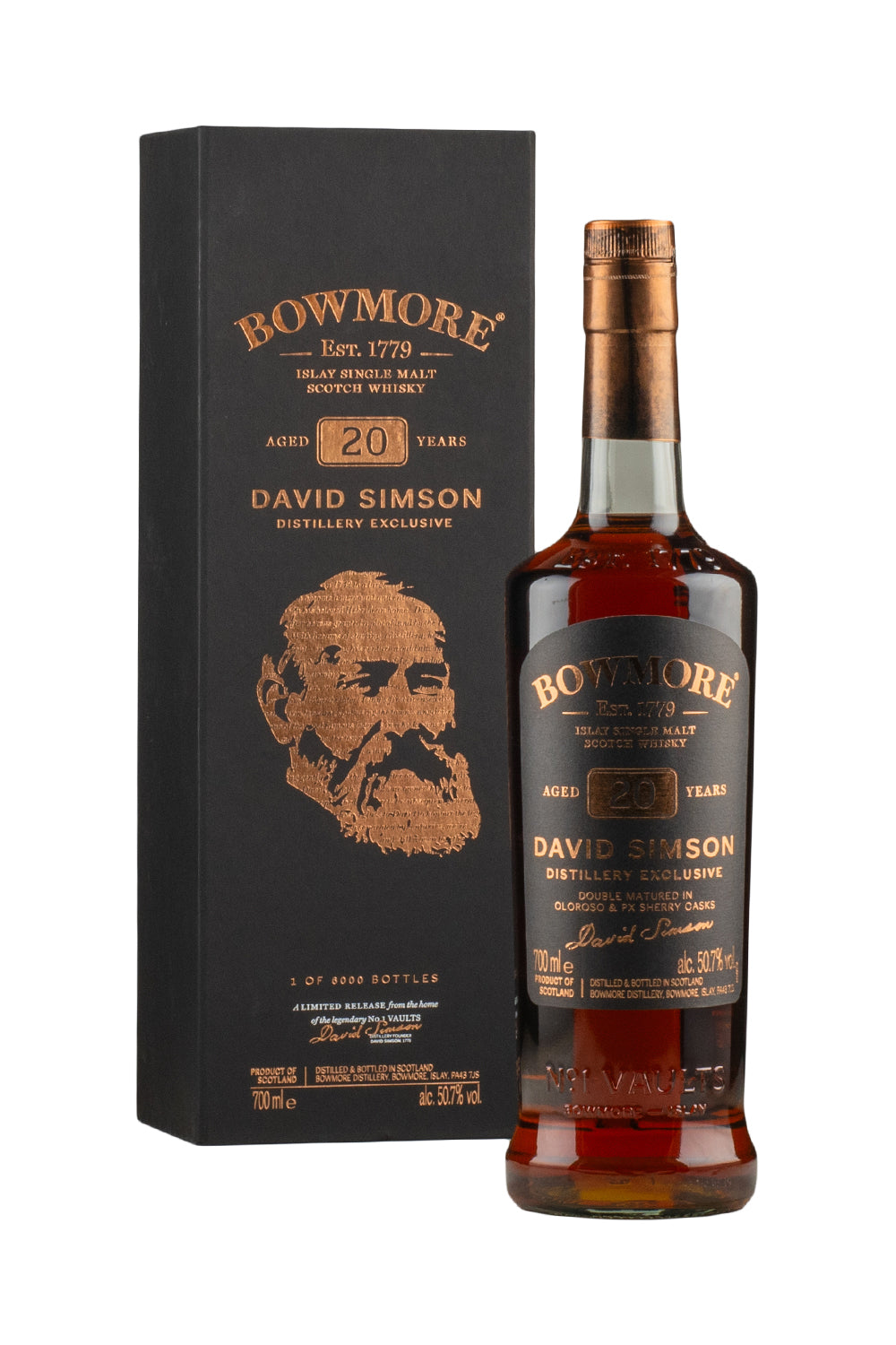 Bowmore 20 Year Old David Simson Distillery Exclusive