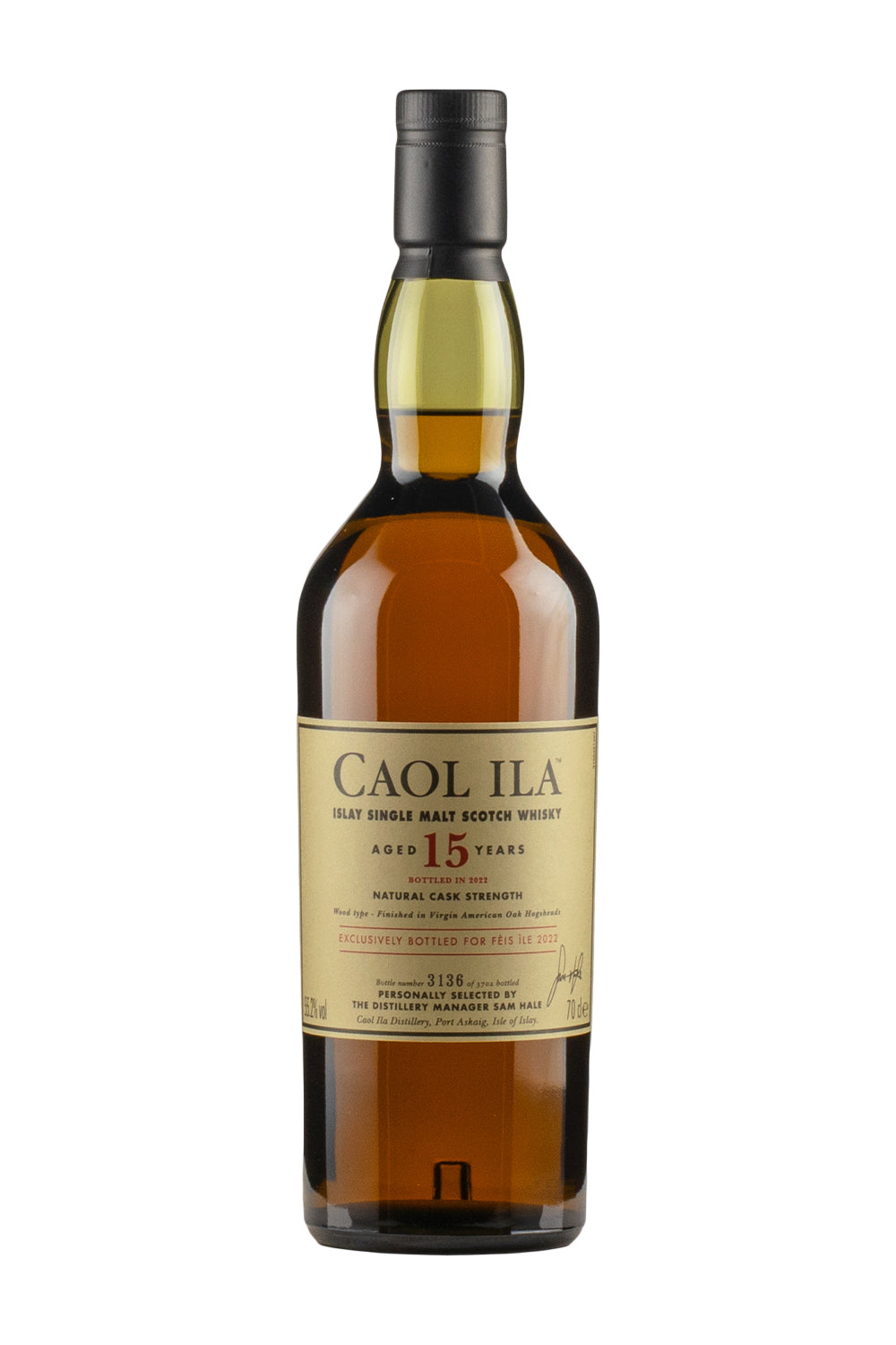 Caol Ila 15 Year Old Feis Ile (2022 Release)