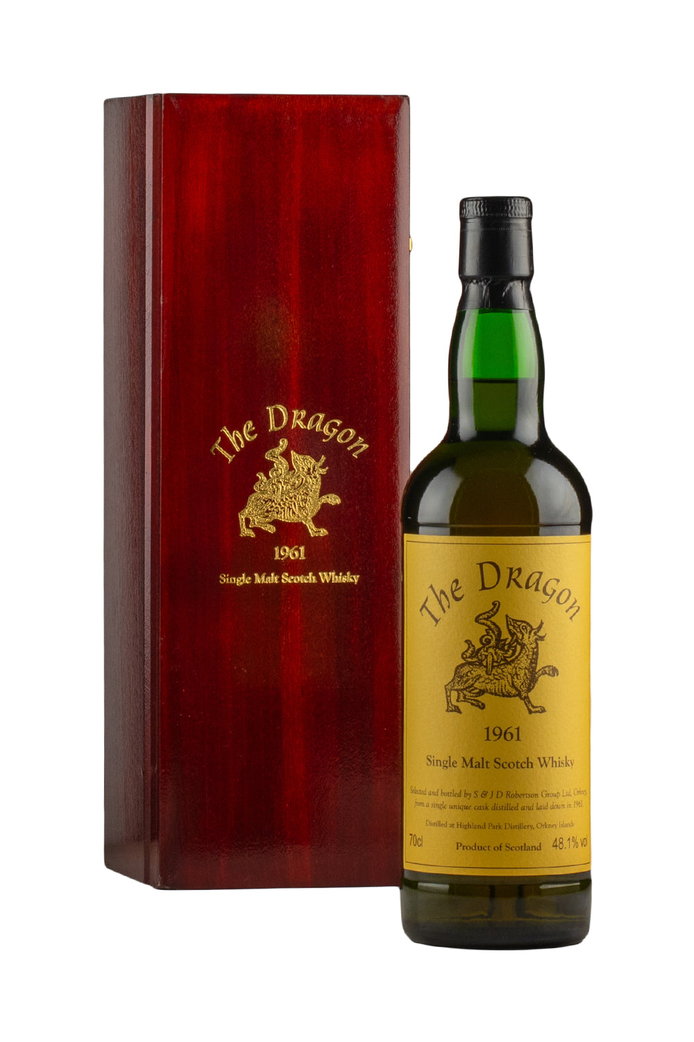 Highland Park 36 Year Old `The Dragon` Robertson of Kirkwall 1961