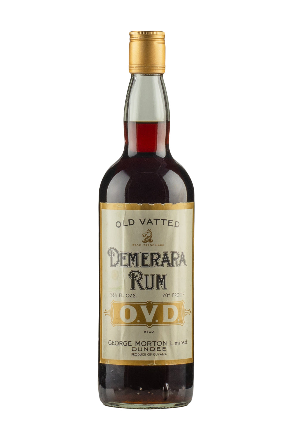 OVD Old Vatted Demerara Rum c. 1970s