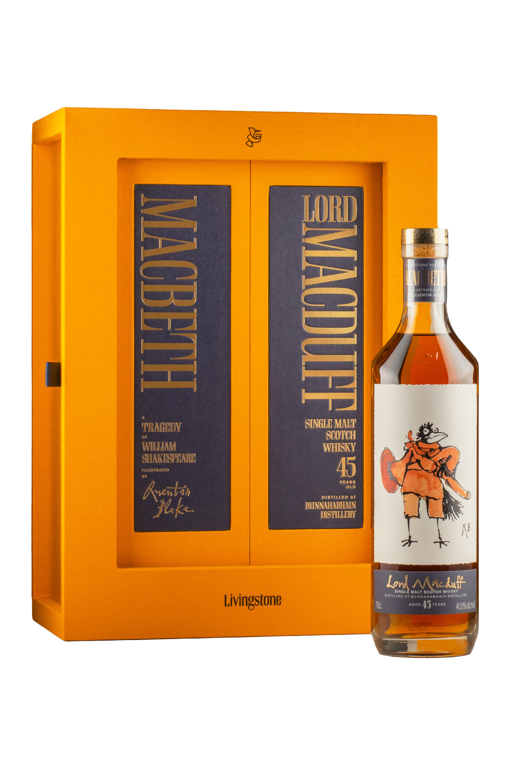 Bunnahabhain 45 Year Old Lord Macduff Macbeth Collection