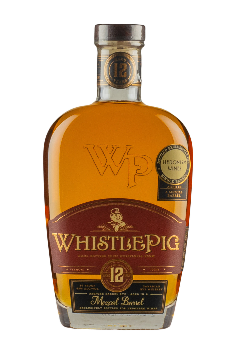 WhistlePig 12 Year Old Rye Mezcal Matured (Exclusive to Hedonism Wines)