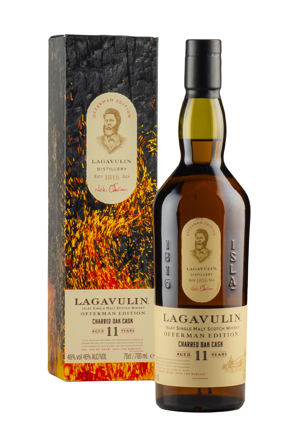 Lagavulin 11 Year Old Offerman 3rd Edition Charred Oak