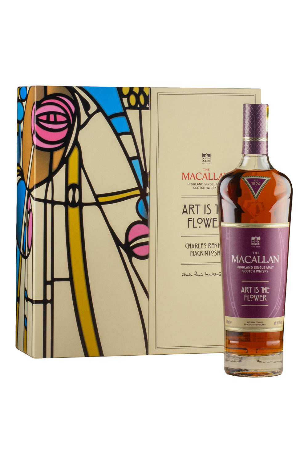 Macallan `Art is the Flower` Charles Rennie Mackintosh Edition