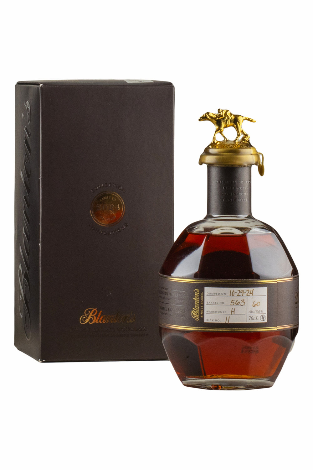 Blanton`s Single Barrel `Foundations Collection` #563 for La Maison du Whisky