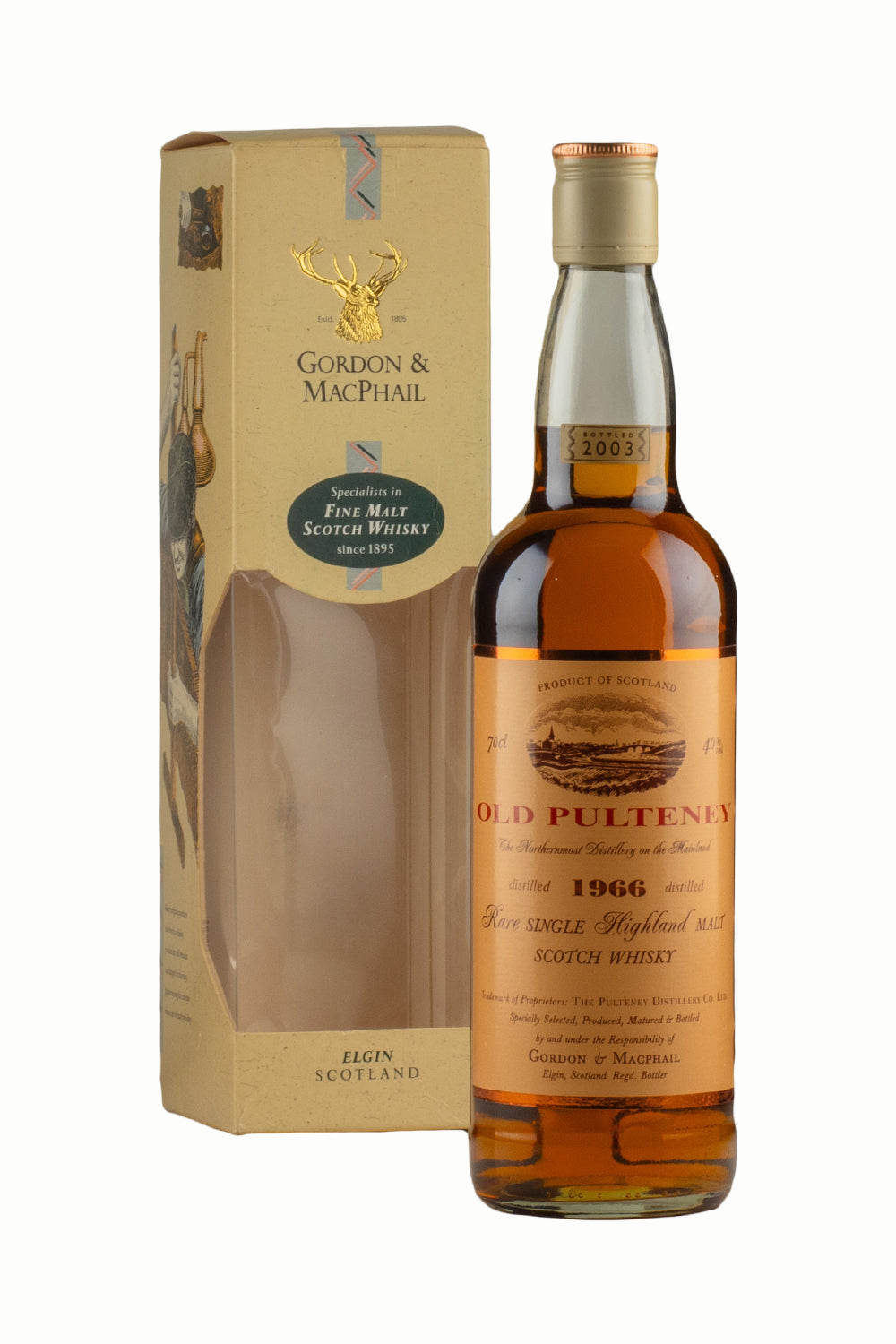 Old Pulteney Gordon and Macphail 1966