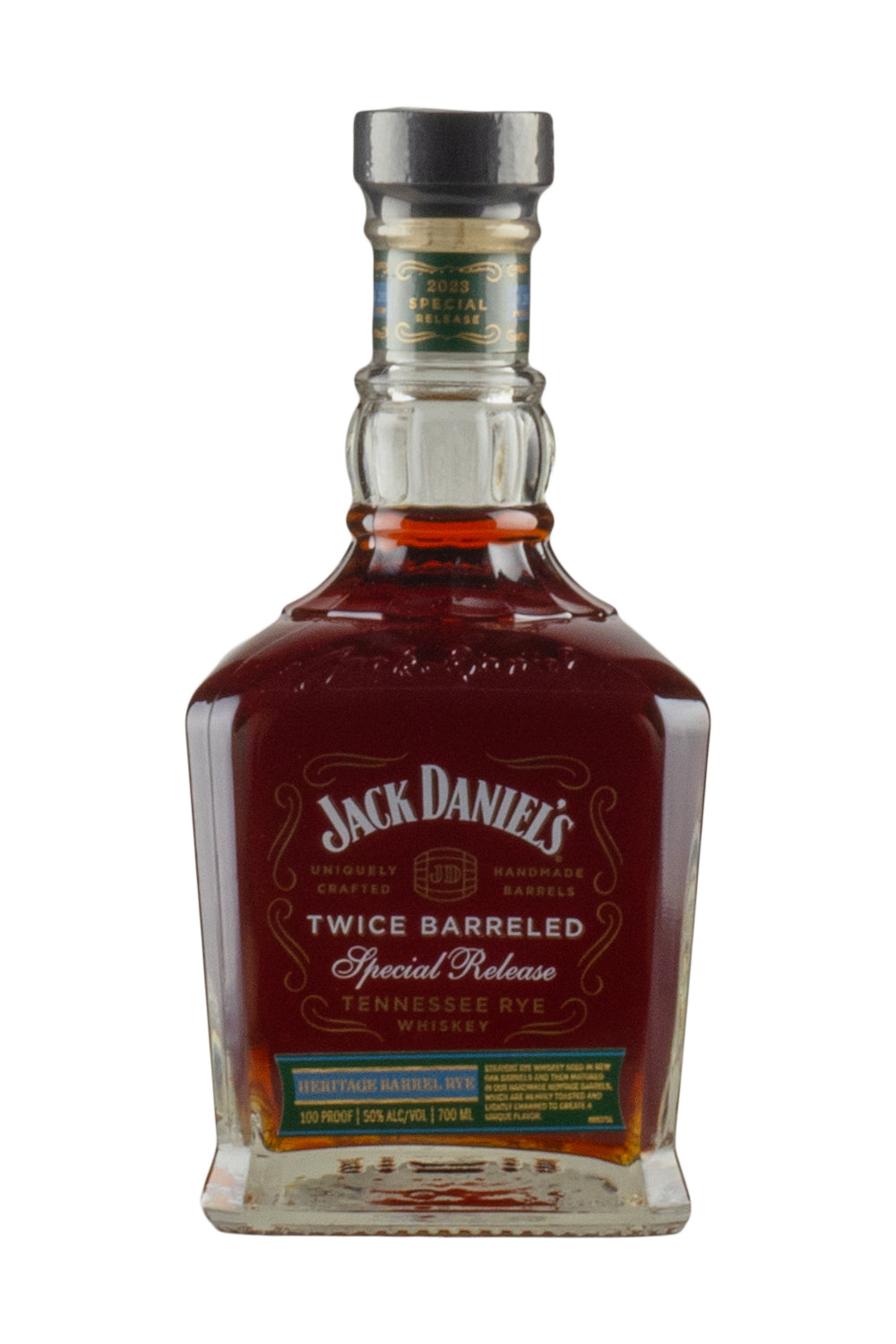 Jack Daniel`s Twice Barreled Rye Heritage Barrel (2023 Release)