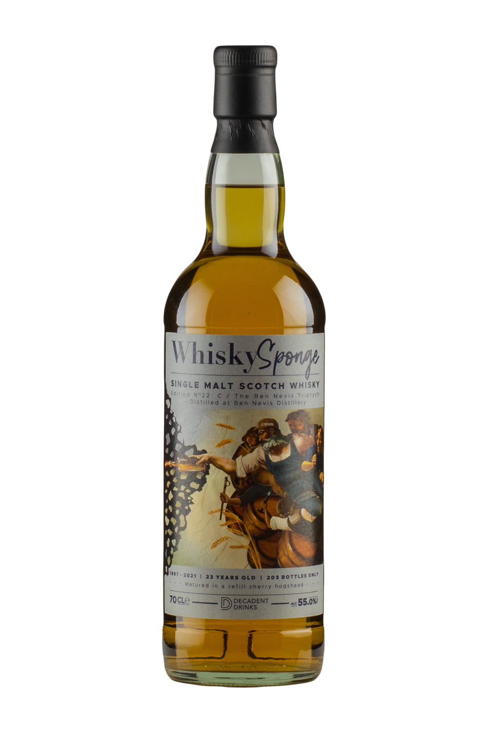 Ben Nevis 23 Year Old Triptych Whisky Sponge Edition No.22C