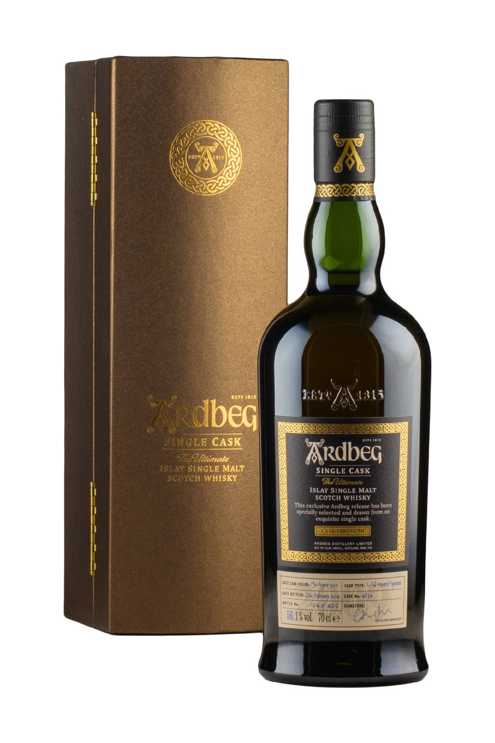 Ardbeg 14 Year Old Single Moscatel Cask #4834 2009