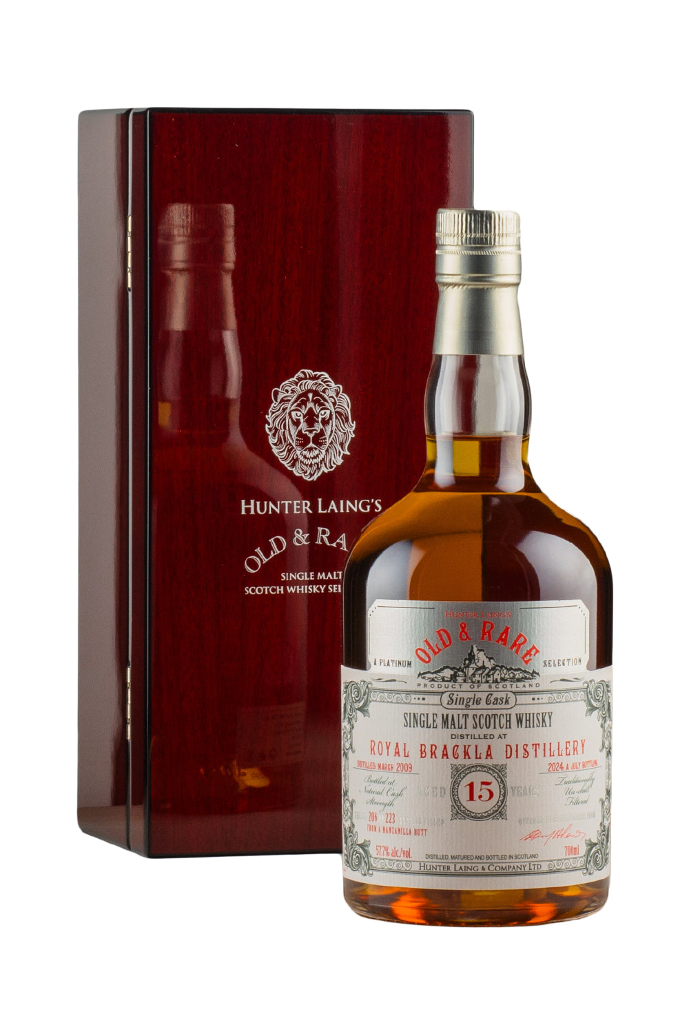 Royal Brackla 15 Year Old `Old and Rare` Hunter Laing 2009