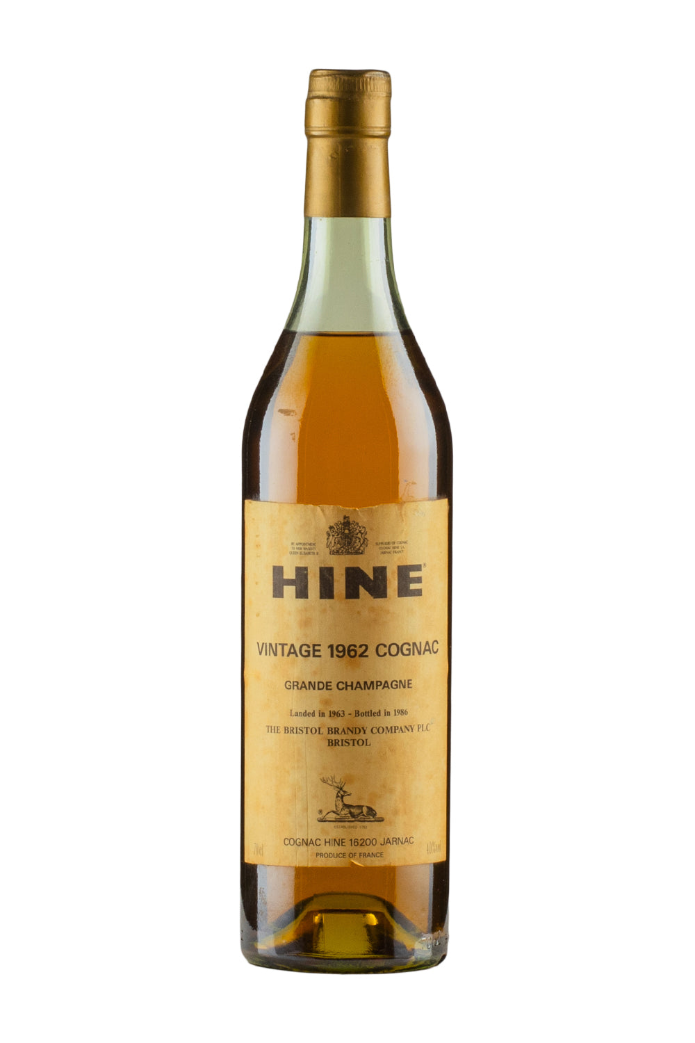 Hine (Landed 1963, Bottled 1986) 1962