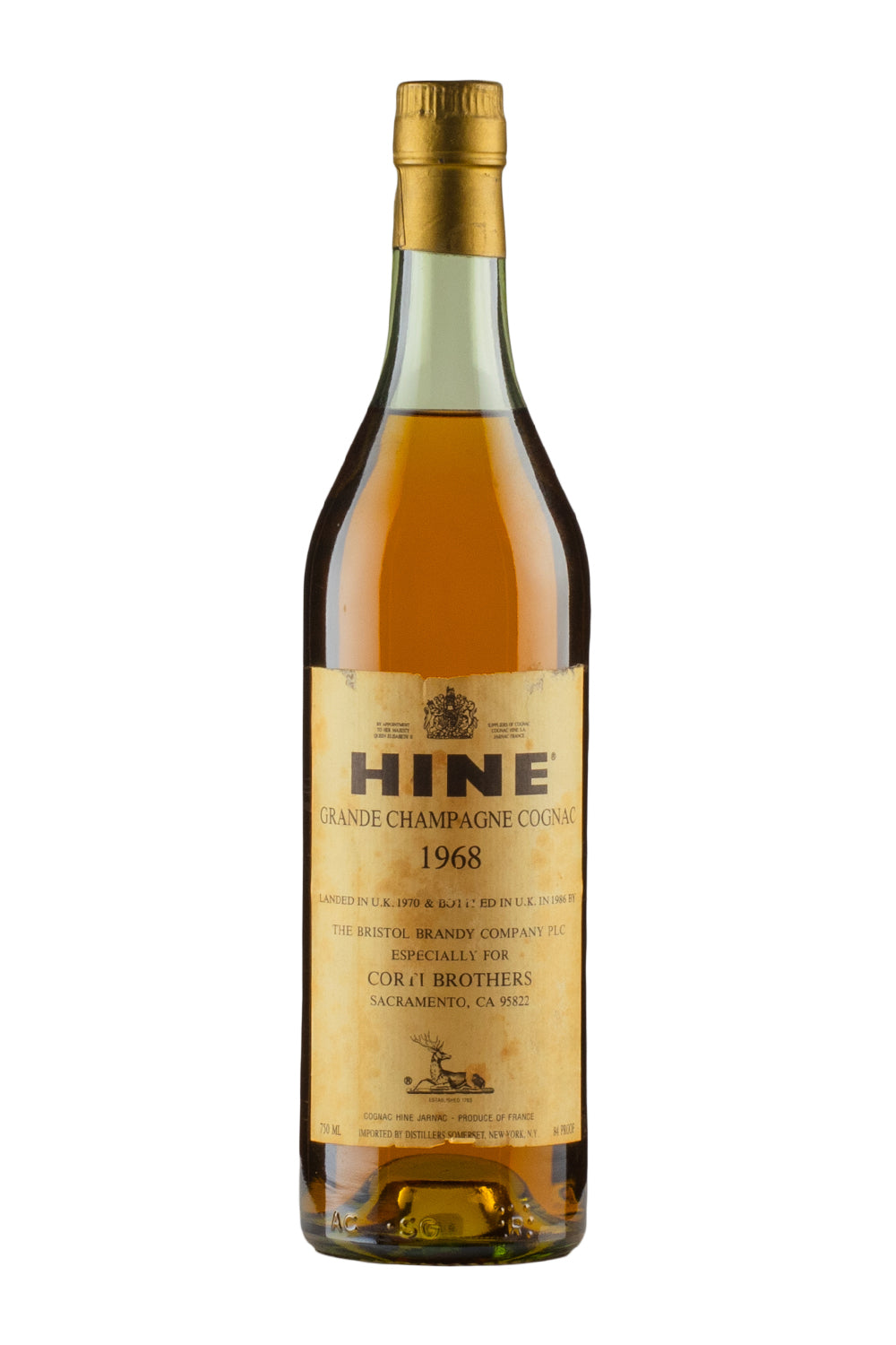 Hine (Landed 1970, Bottled 1986) 1968