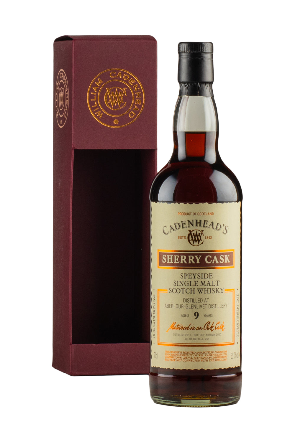 Aberlour 9 Year Old Cadenheads 2011