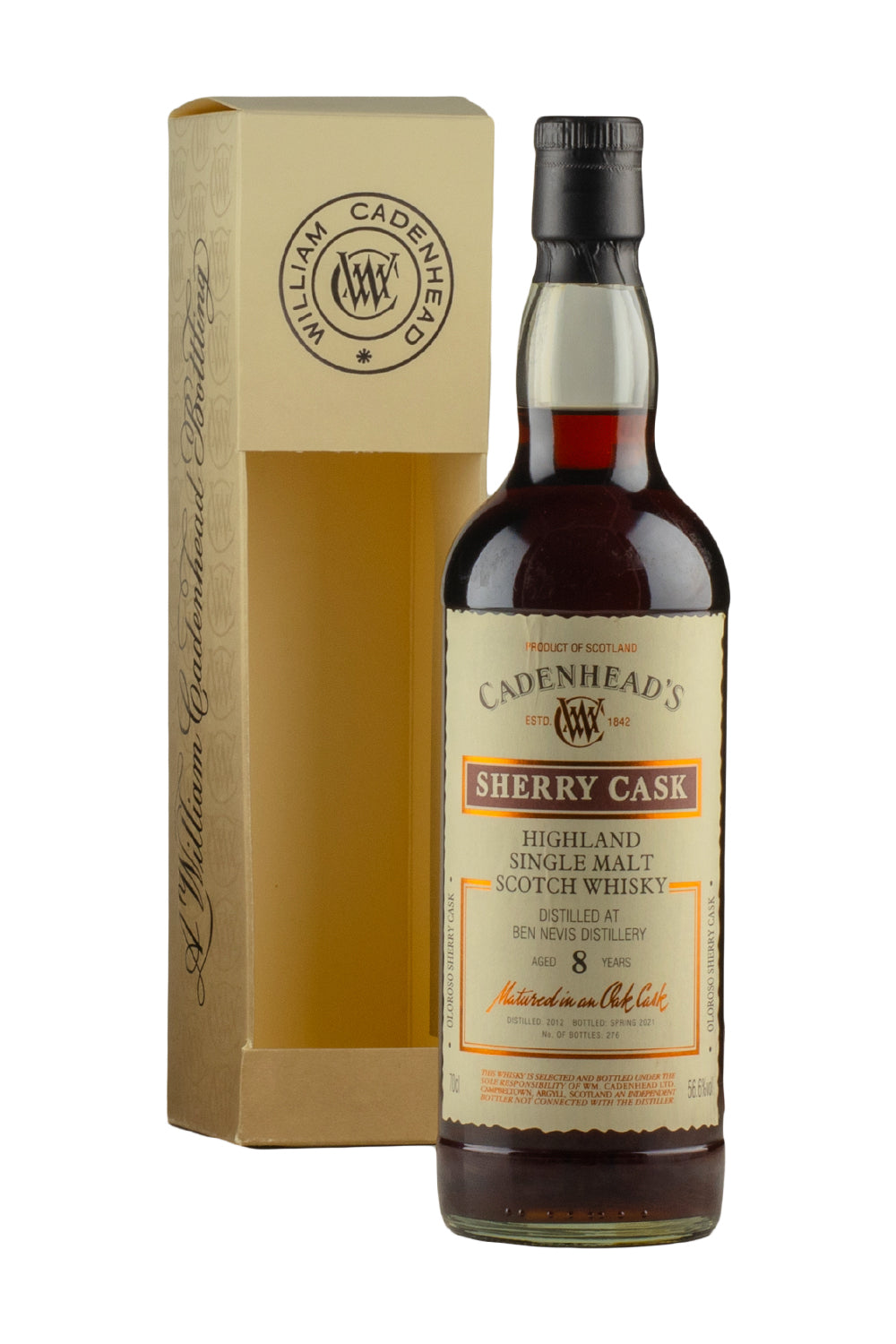 Ben Nevis 8 Year Old Cadenheads 2012