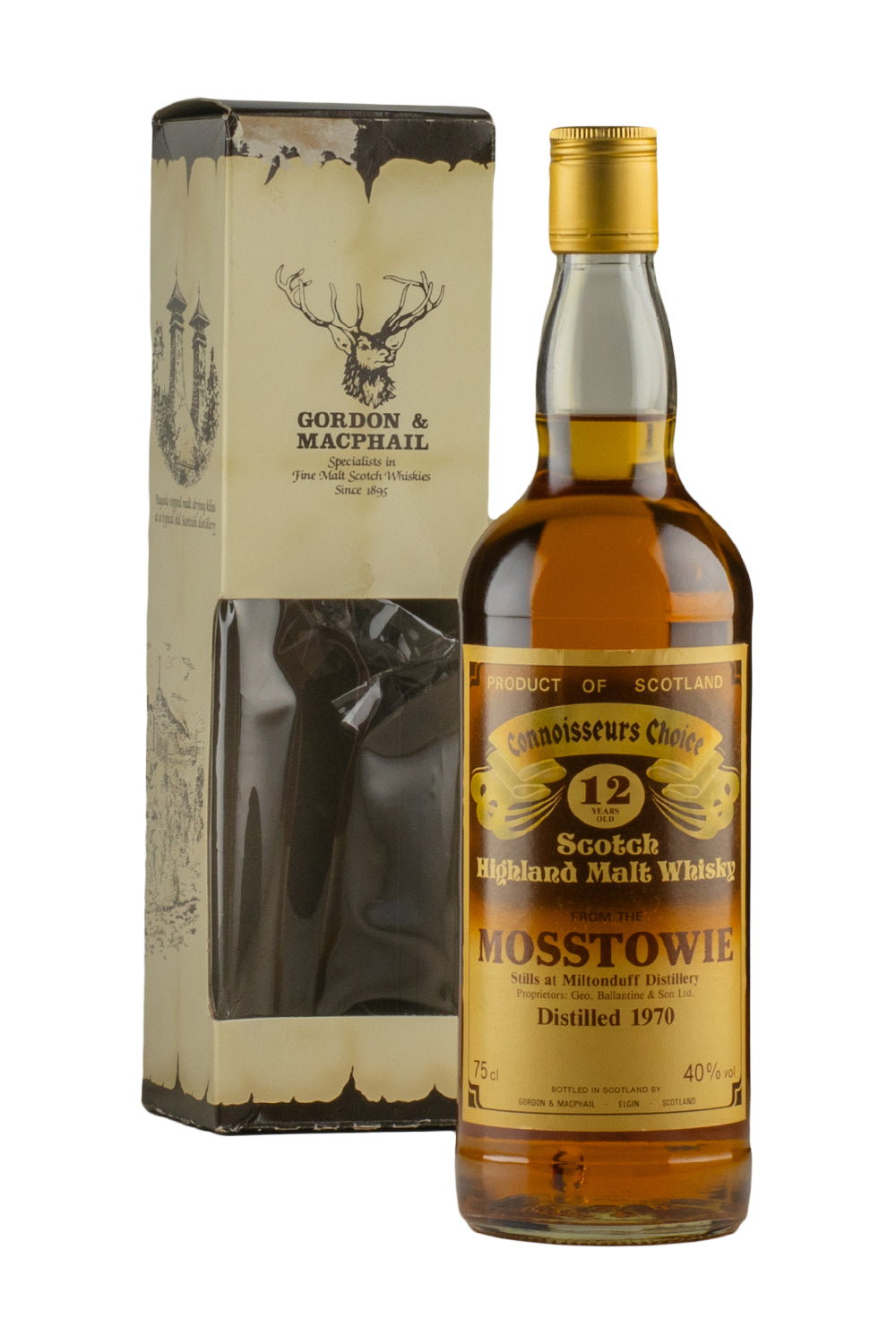 Mosstowie 12 Year Old Connoisseurs Choice Gordon & MacPhail 1970