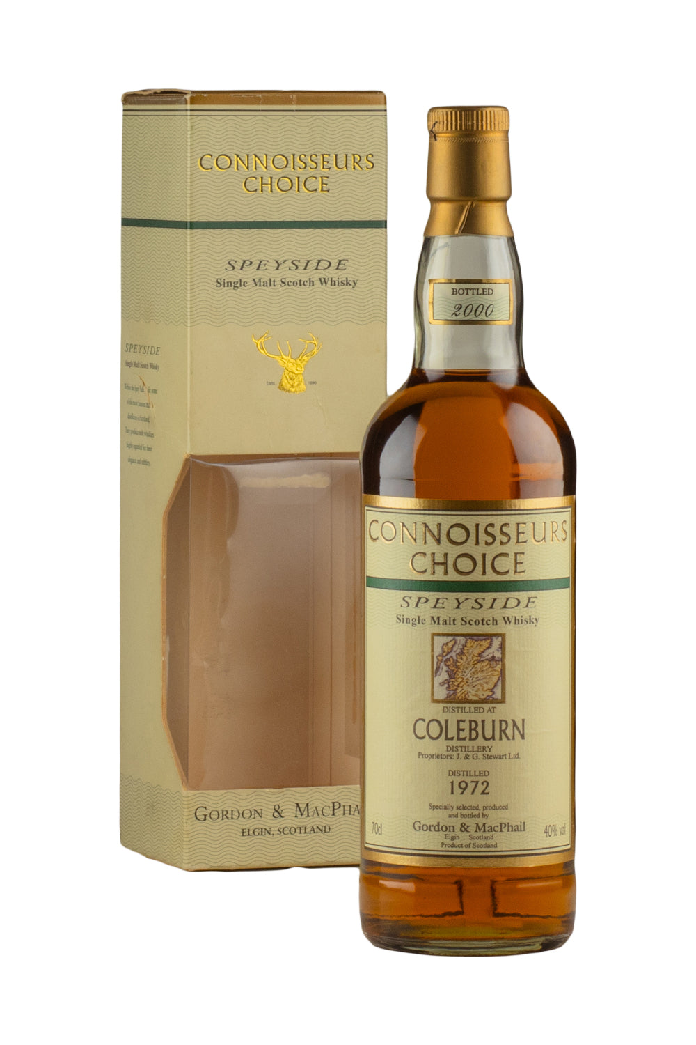 Coleburn Connoisseurs Choice Gordon and MacPhail (Bottled 2000) 1972