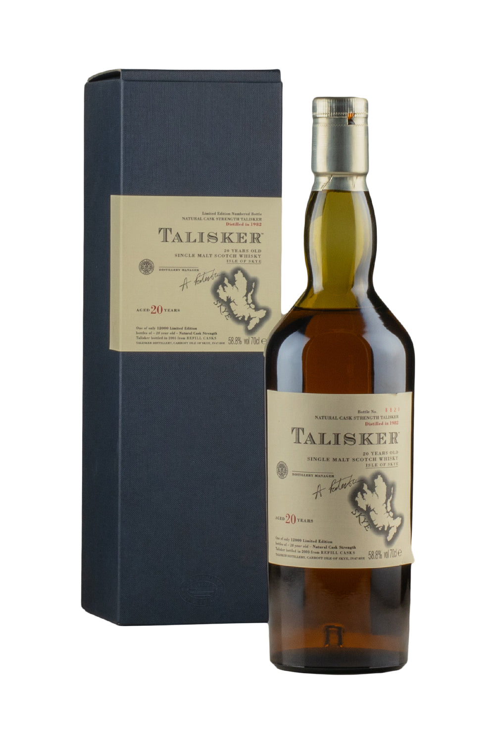 Talisker 20 Year Old Cask Strength 1982