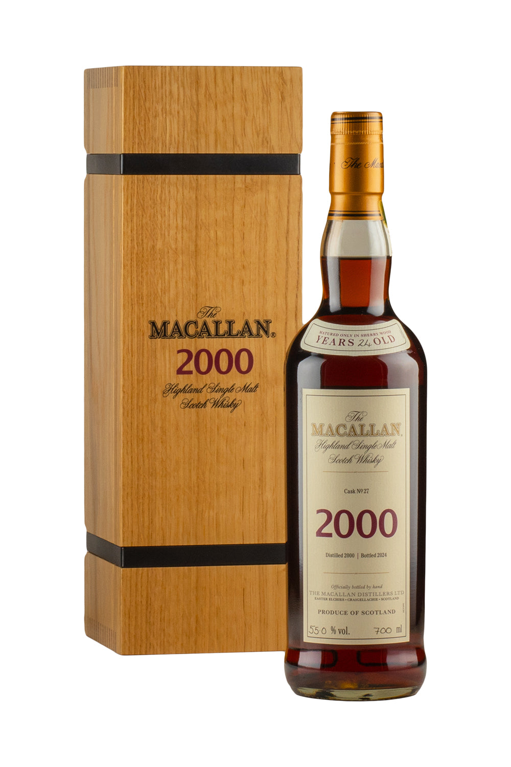 Macallan 24 Year Old Fine and Rare 2000
