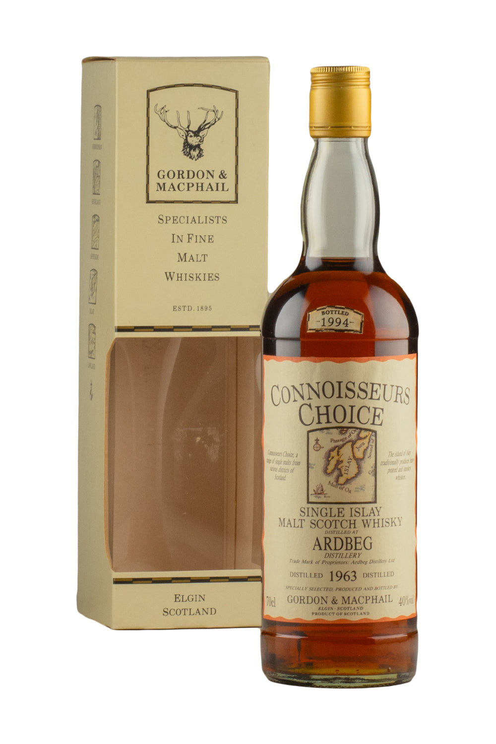 Ardbeg Connoisseurs Choice Gordon & MacPhail (Bottled 1994) 1963