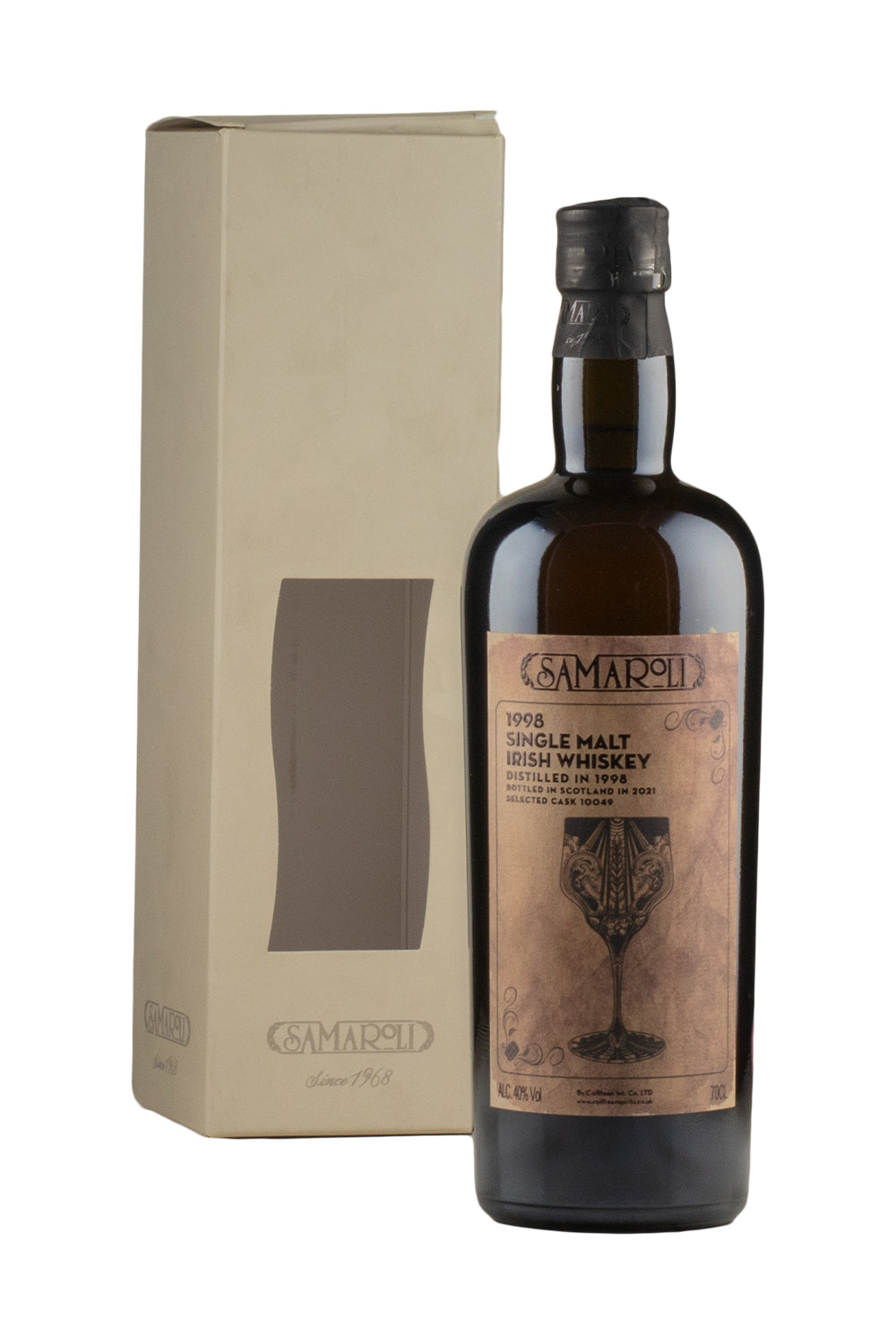 Cooley 22 Year Old Single Cask Samaroli (2021 Release) 1998