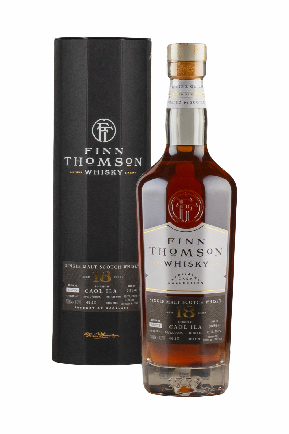 Caol Ila 18 Year Old Finn Thomson 2006