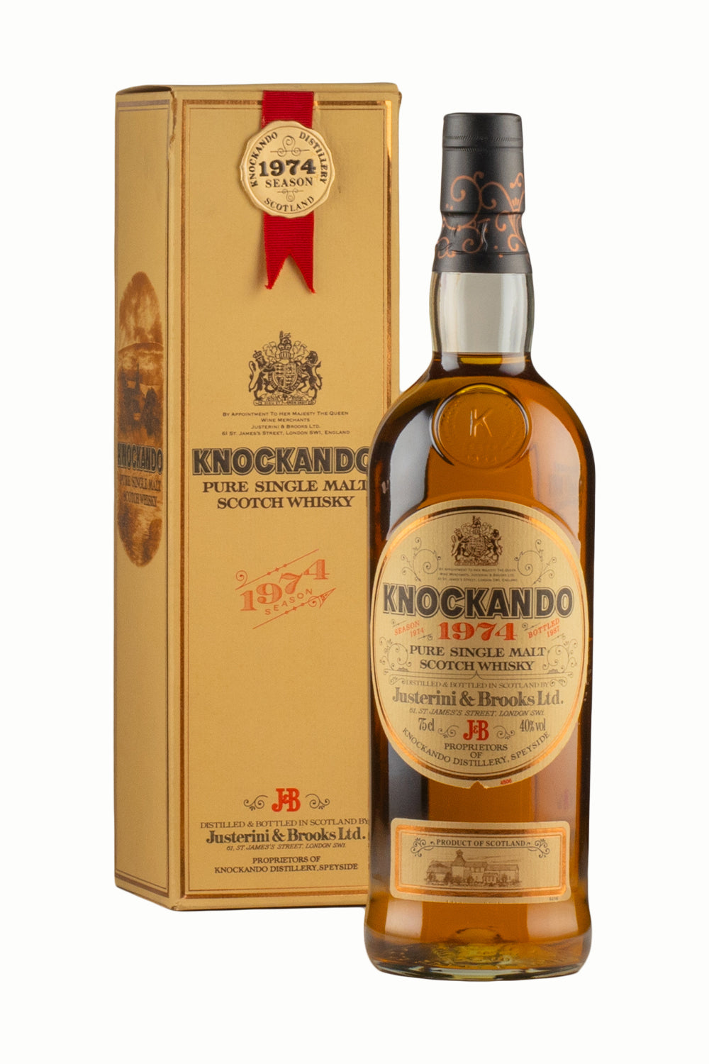 Knockando (Bottled by Justerini & Brooks) 1974