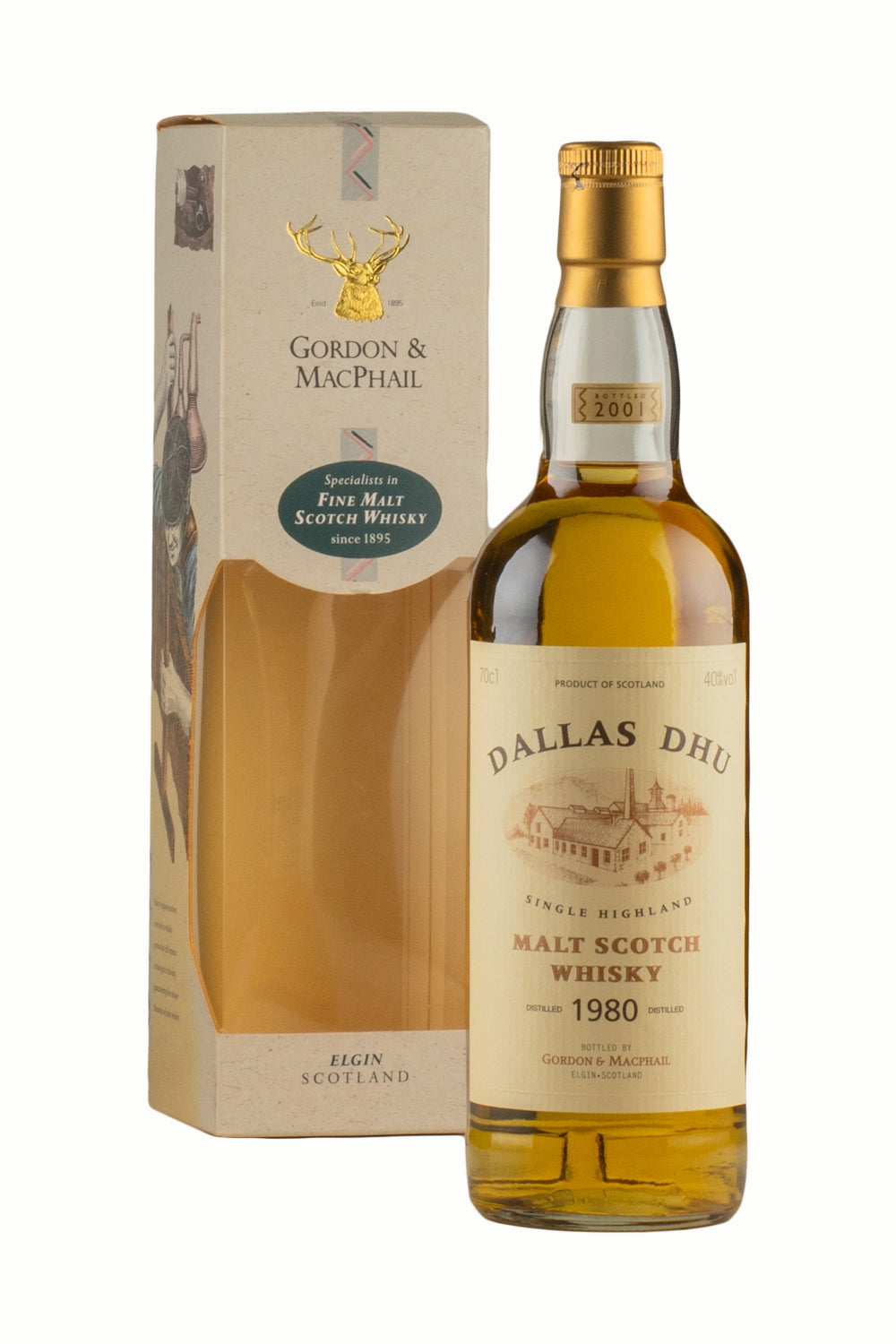Dallas Dhu 21 Year Old Gordon and MacPhail 1980