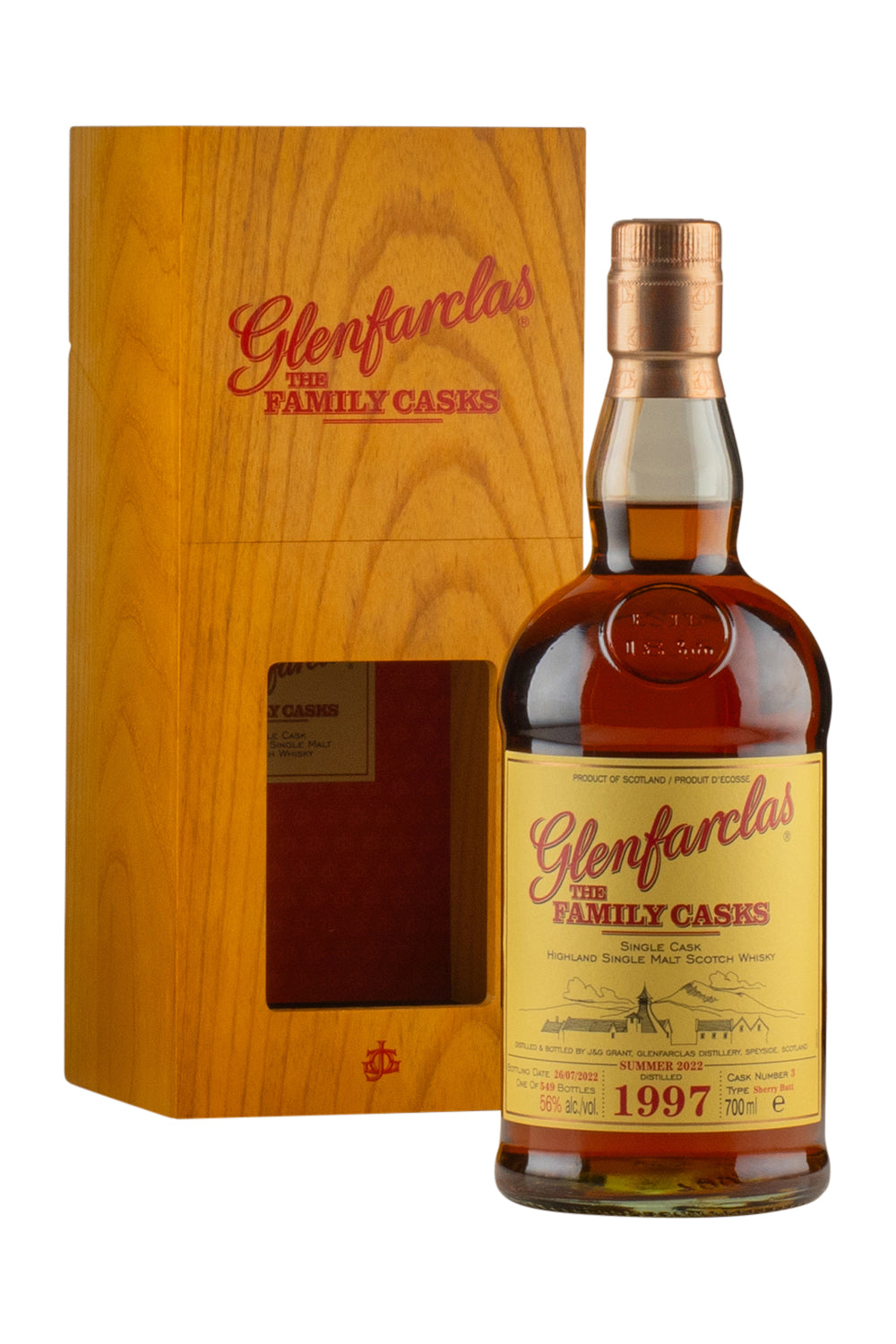 Glenfarclas 24 Year Old Family Cask 3 1997