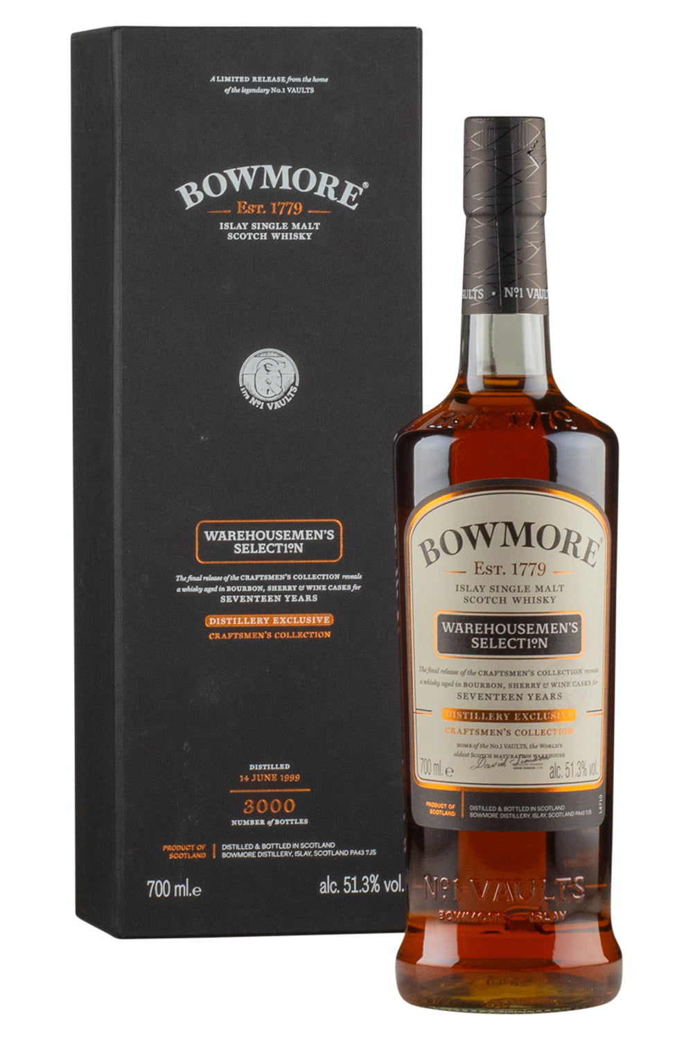 Bowmore 17 Year Old Warehouseman`s Selection 1999