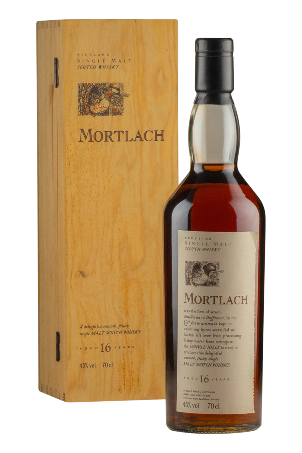 Mortlach 16 Year Old Flora and Fauna (Wooden Box Edition)