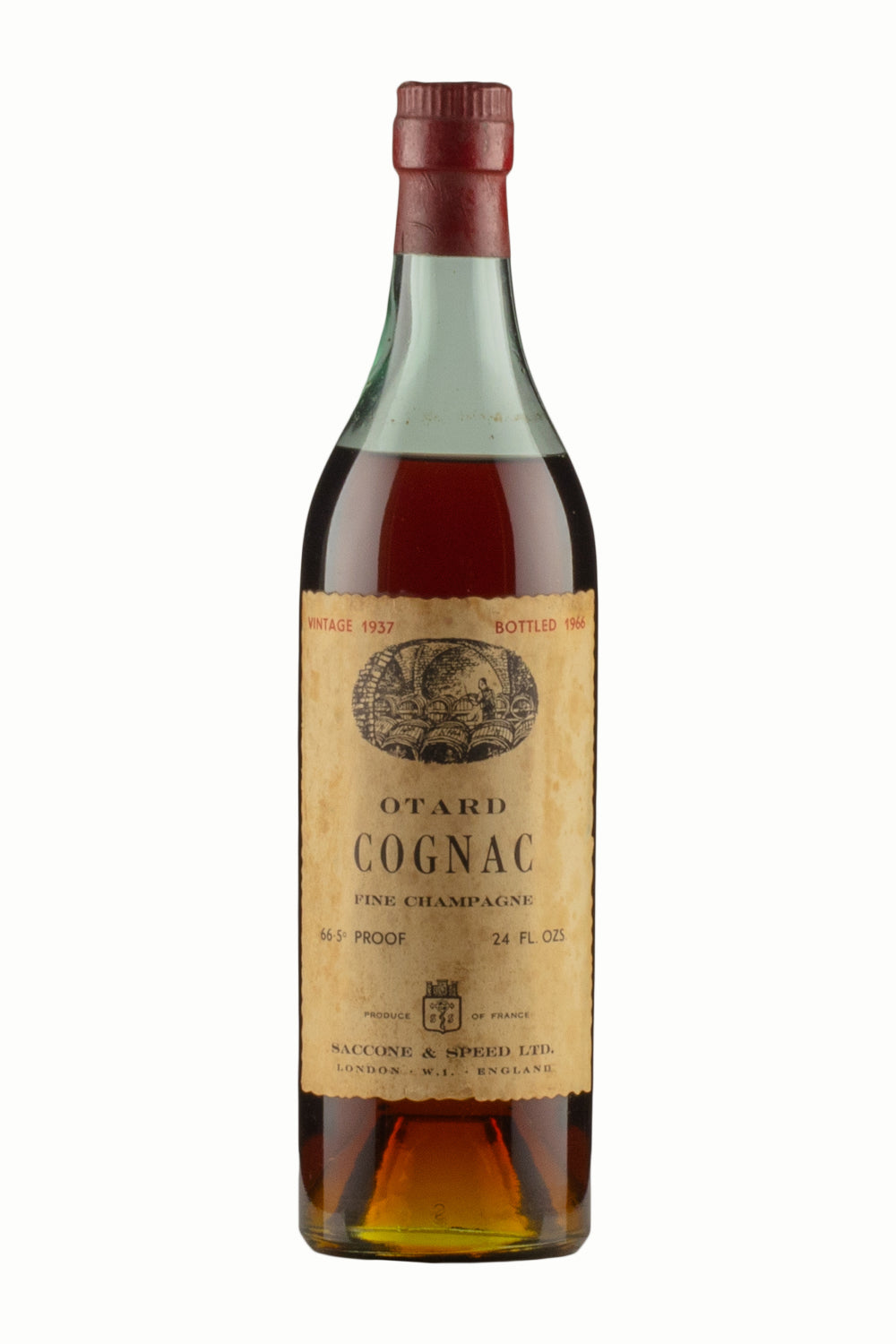 Otard Fine Champagne Cognac (Bottled 1966) 1937