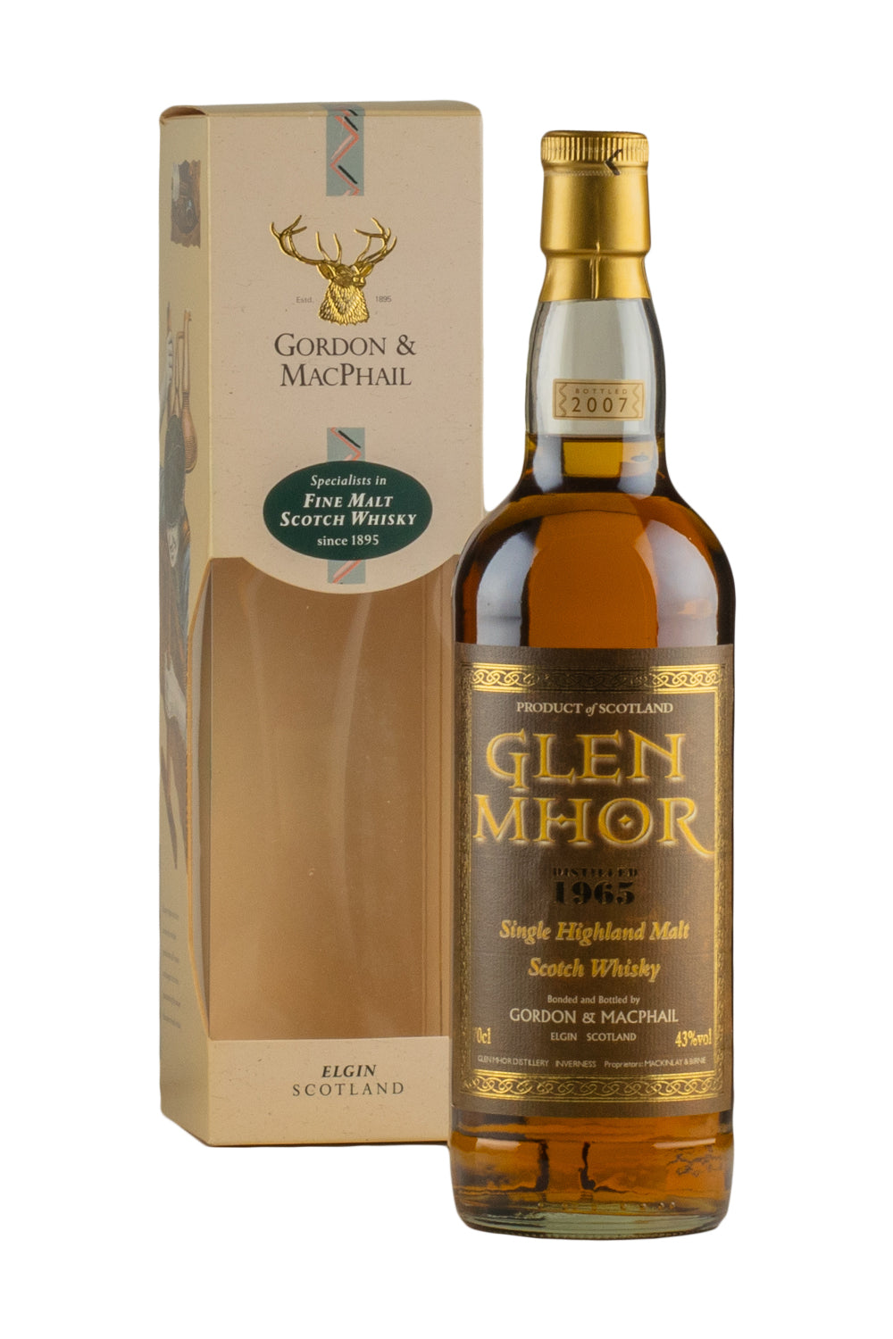 Glen Mhor Gordon and MacPhail (Bottled 2007)