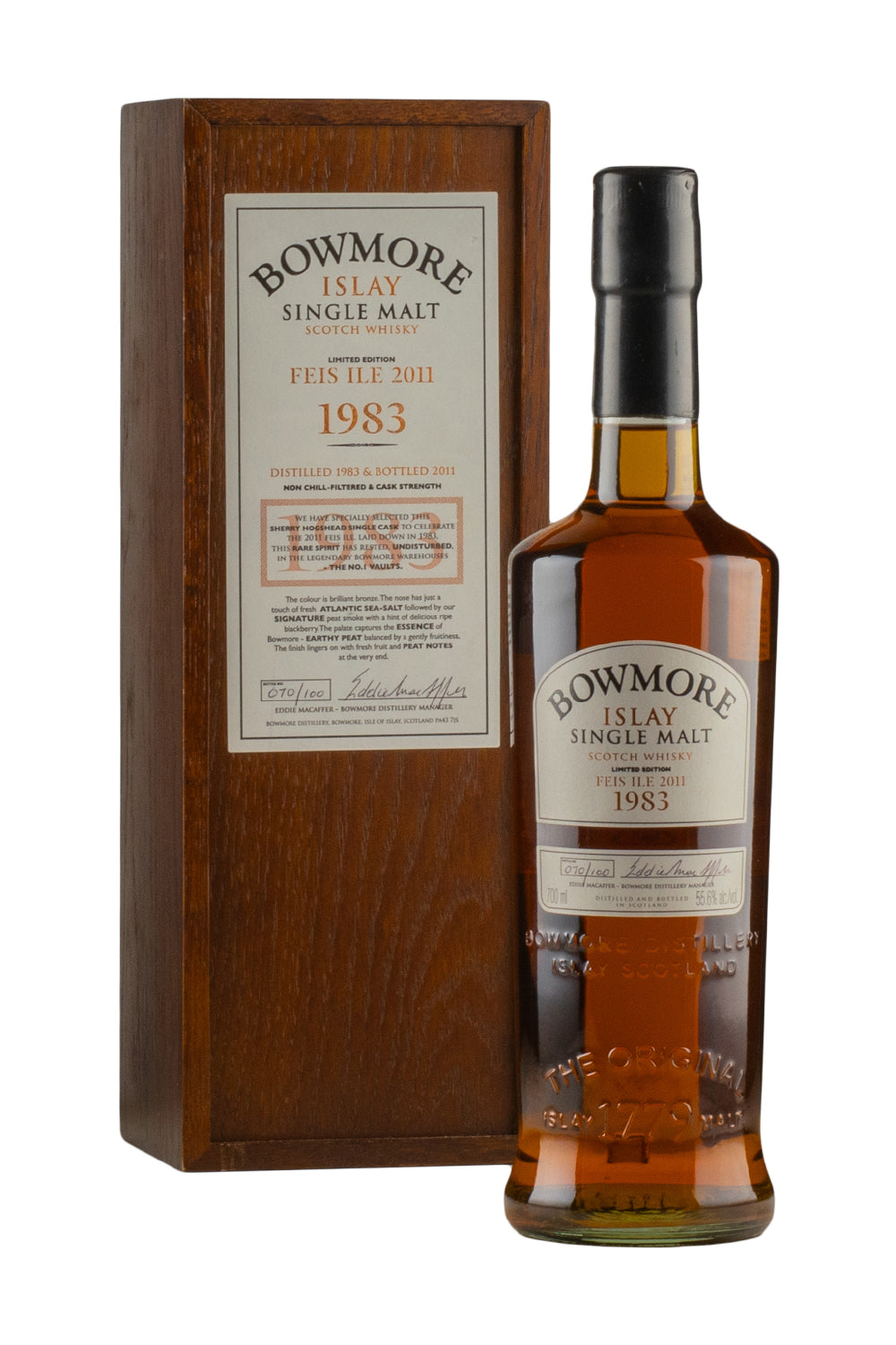 Bowmore 28 Year Old Sherry Hogshead (Feis Ile 2011) 1983