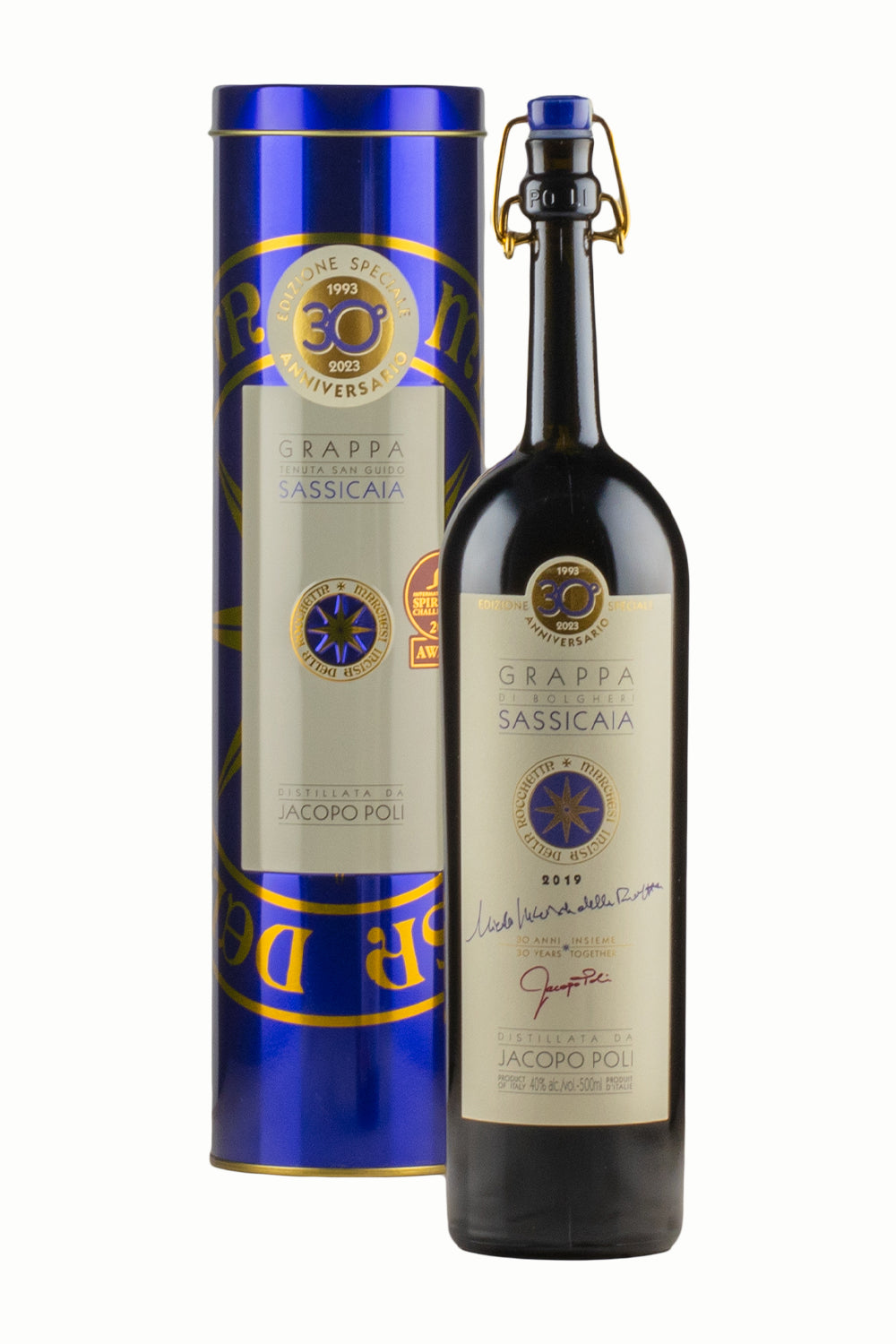 Jacopo Poli Grappa di Bolgheri Sassicaia 2019 – Hedonism Wines