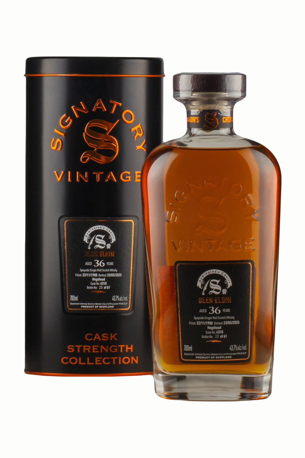 Glen Elgin 36 Year Old Symington`s Choice Signatory 1988