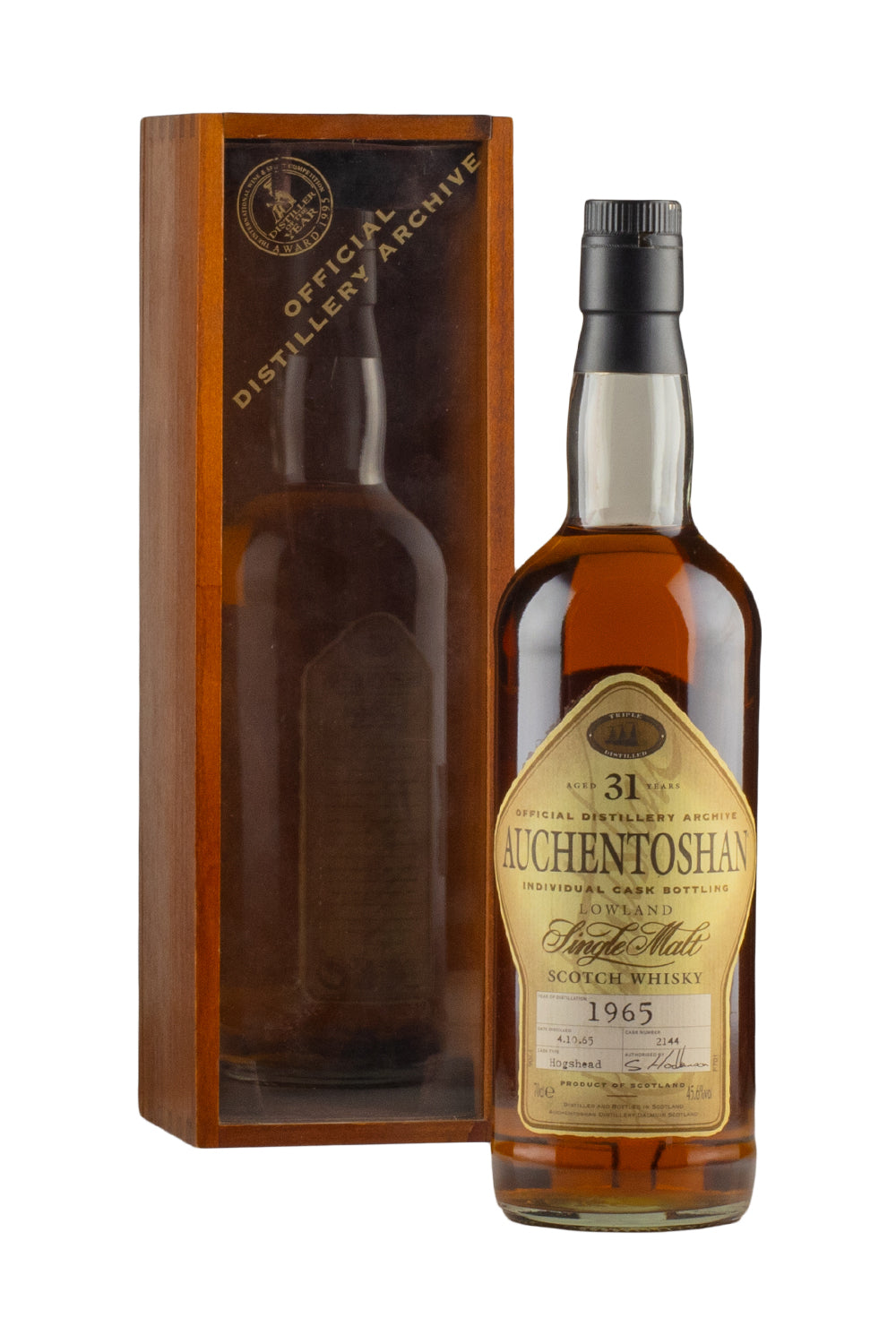 Auchentoshan 31 Year Old Cask 2144 1965