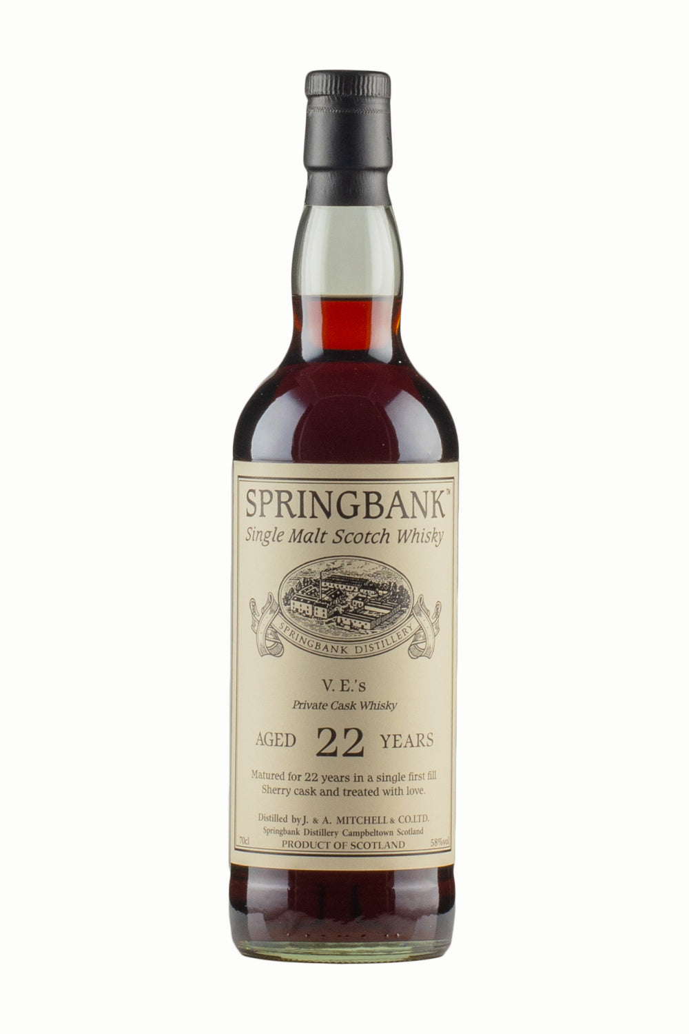 Springbank 22 Year Old Private Sherry Cask