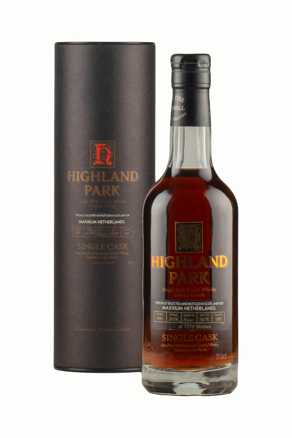 Highland Park 16 Year Old Single Sherry Cask #5831 1990