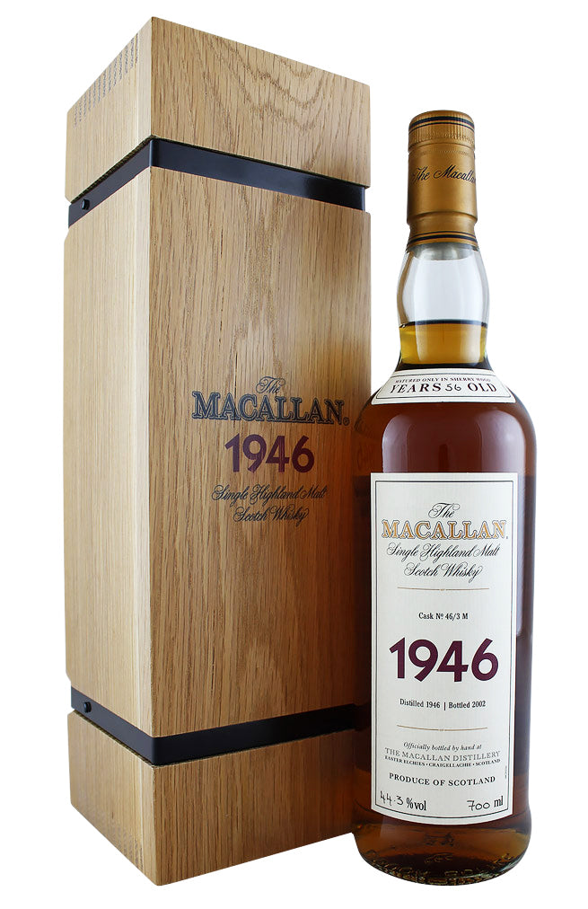 Macallan Fine and Rare 56 Year Old Cask 46/3M 1946