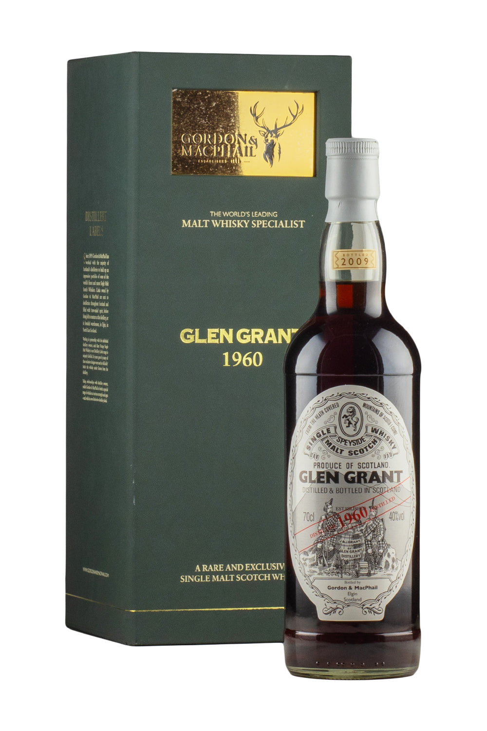 Glen Grant 49 Year Old Gordon and MacPhail (Bottled 2009) 1960